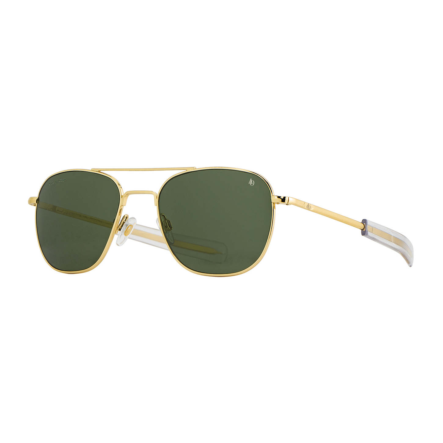 sluneční brýle Original Pilot zlaté zelený nylon v.52